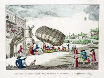 The Parachute of Fauste Veranzio, 1617-Gaston Tissandier-Giclee Print