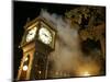 Gastown's Famous Steam-Powered Clock, Vancouver, Canada-Lawrence Worcester-Mounted Photographic Print