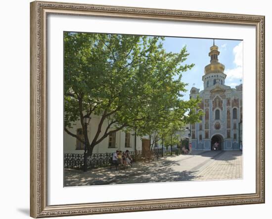 Gate Church of the Trinity, Kiev-Pechersk Lavra, UNESCO World Heritage Site, Kiev, Ukraine, Europe-Graham Lawrence-Framed Photographic Print