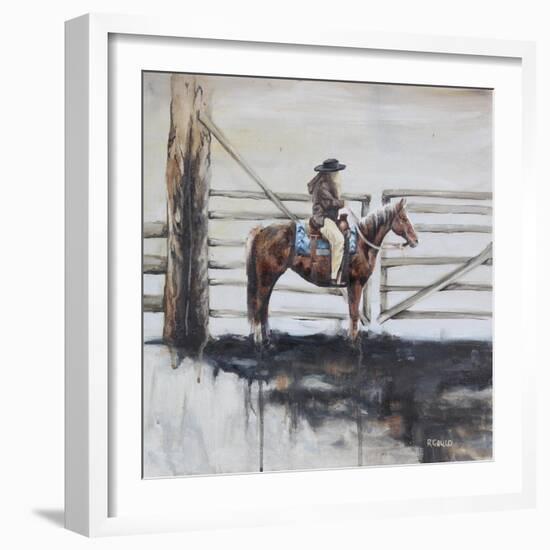 Gate Girl-Renee Gould-Framed Giclee Print