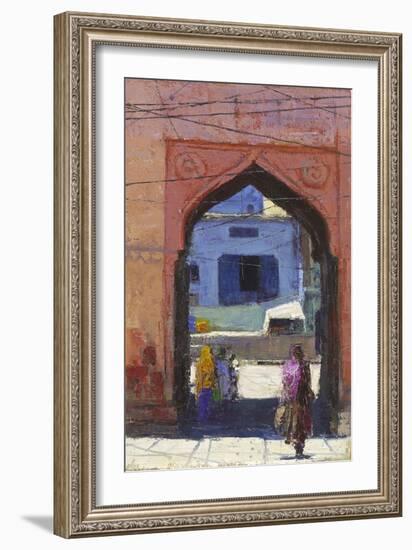 Gate, Jodphur, 2017-Andrew Gifford-Framed Giclee Print