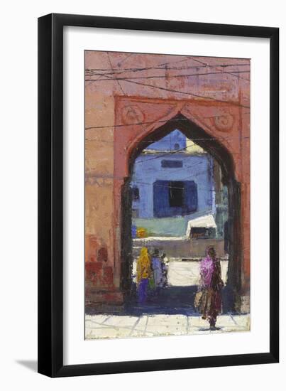 Gate, Jodphur, 2017-Andrew Gifford-Framed Giclee Print