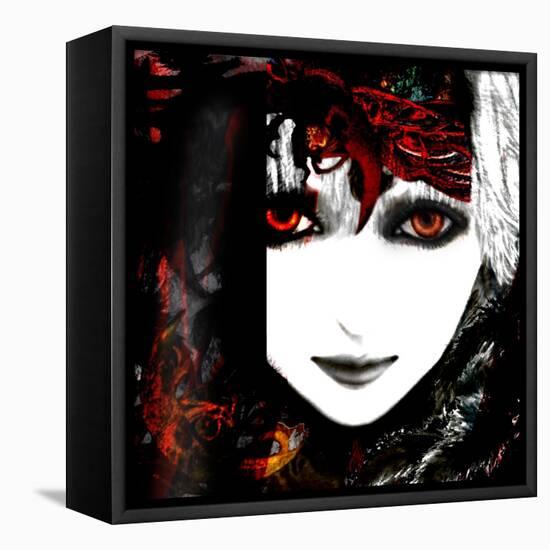 Gate Keeper: Scarlet and Yellow-Meiya Y-Framed Premier Image Canvas