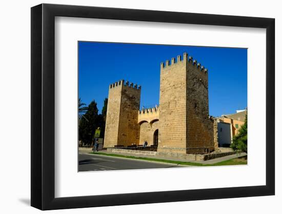 Gate of the city walls, Alcudia, Majorca, Balearic Islands, Spain, Europe-Carlo Morucchio-Framed Photographic Print