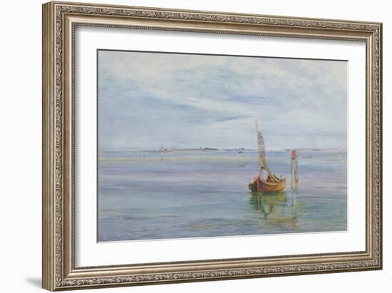 Gate of the Sea, Venice, 1873-John William Inchbold-Framed Giclee Print