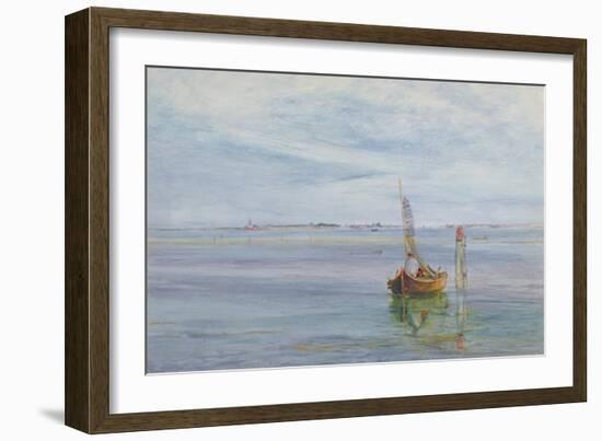 Gate of the Sea, Venice, 1873-John William Inchbold-Framed Giclee Print