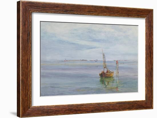 Gate of the Sea, Venice, 1873-John William Inchbold-Framed Giclee Print