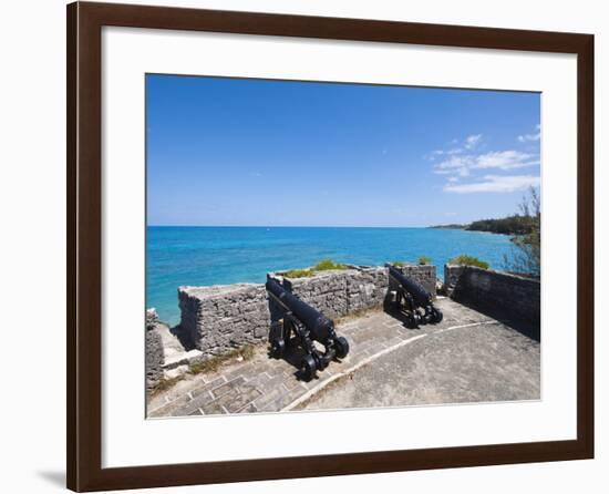 Gate's Fort Park and Fort, Bermuda, Central America-Michael DeFreitas-Framed Photographic Print