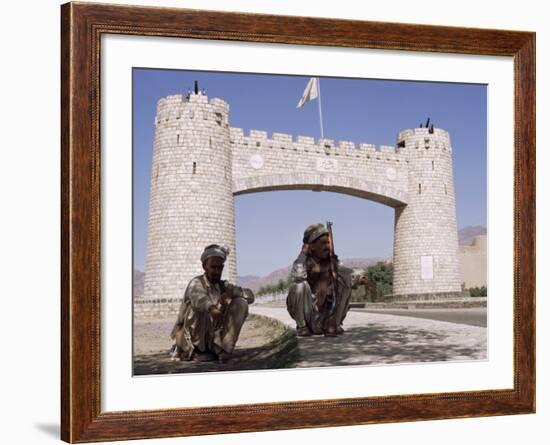 Gate to Khyber Pass at Jamrud Fort, Pakistan-Ursula Gahwiler-Framed Photographic Print