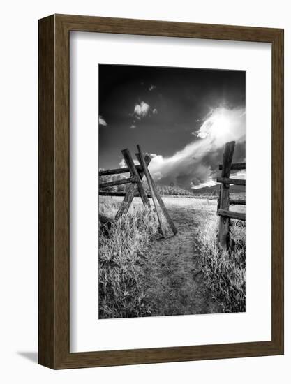 Gate to the Tetons-Dean Fikar-Framed Photographic Print