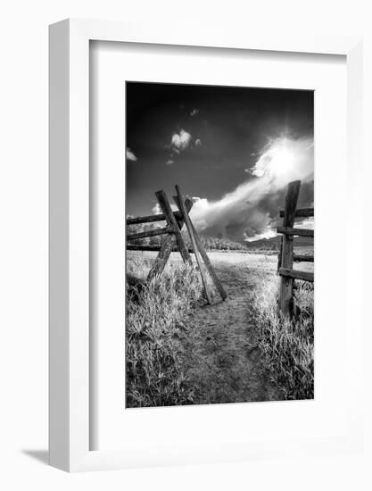 Gate to the Tetons-Dean Fikar-Framed Photographic Print