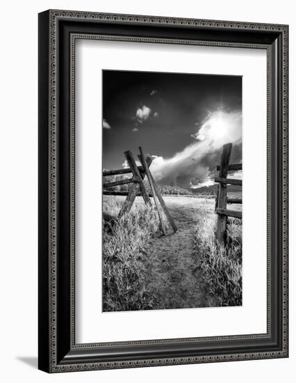 Gate to the Tetons-Dean Fikar-Framed Photographic Print