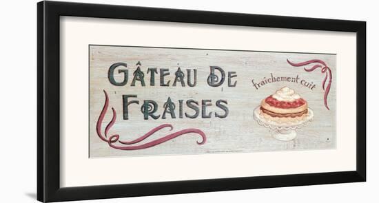 Gateau de Fraises-Louise Max-Framed Art Print