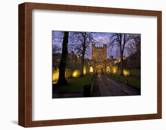 Gatehouse, Durham Castle, University College, Durham, England, United Kingdom, Europe-Peter Barritt-Framed Photographic Print