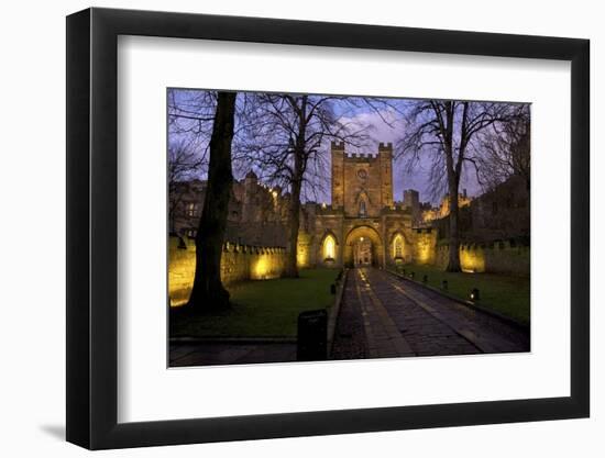 Gatehouse, Durham Castle, University College, Durham, England, United Kingdom, Europe-Peter Barritt-Framed Photographic Print