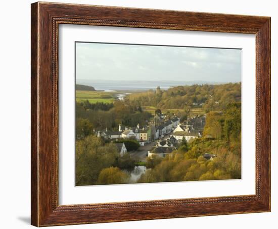 Gatehouse of Fleet in Autumn, Dumfries and Galloway, Scotland, United Kingdom, Europe-Gary Cook-Framed Photographic Print