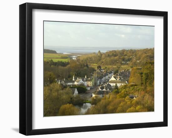 Gatehouse of Fleet in Autumn, Dumfries and Galloway, Scotland, United Kingdom, Europe-Gary Cook-Framed Photographic Print