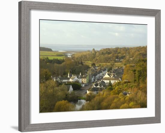 Gatehouse of Fleet in Autumn, Dumfries and Galloway, Scotland, United Kingdom, Europe-Gary Cook-Framed Photographic Print