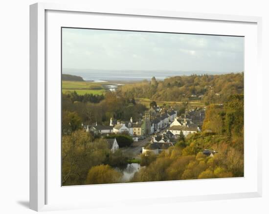 Gatehouse of Fleet in Autumn, Dumfries and Galloway, Scotland, United Kingdom, Europe-Gary Cook-Framed Photographic Print