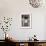 Gates Leading to Block Paving, and a White Front Door, of a Residential House-Natalie Tepper-Framed Photo displayed on a wall