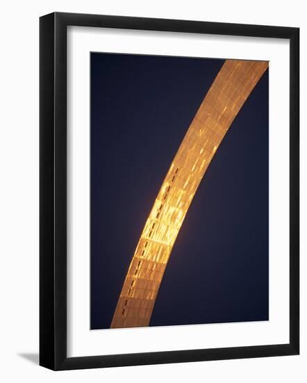 Gateway Arch, Jefferson National Expansion Memorial, St. Louis, Missouri, USA-Connie Ricca-Framed Photographic Print