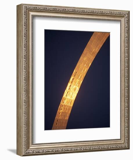 Gateway Arch, Jefferson National Expansion Memorial, St. Louis, Missouri, USA-Connie Ricca-Framed Photographic Print