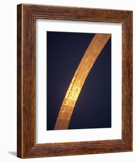 Gateway Arch, Jefferson National Expansion Memorial, St. Louis, Missouri, USA-Connie Ricca-Framed Photographic Print