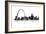 Gateway Arch St Louis Missouri Skyline BG 1-Marlene Watson-Framed Giclee Print