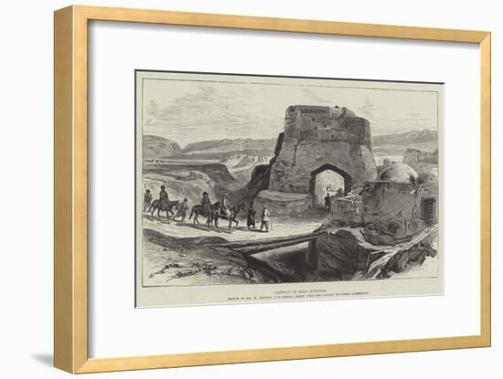 Gateway at Bala Murghab-William 'Crimea' Simpson-Framed Giclee Print