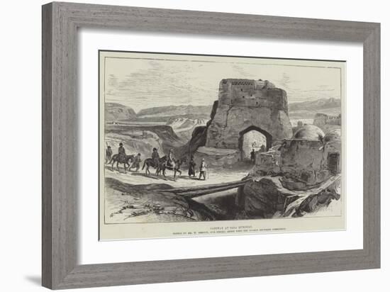 Gateway at Bala Murghab-William 'Crimea' Simpson-Framed Giclee Print