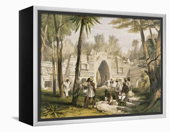 Gateway at Labnah-Frederick Catherwood-Framed Premier Image Canvas