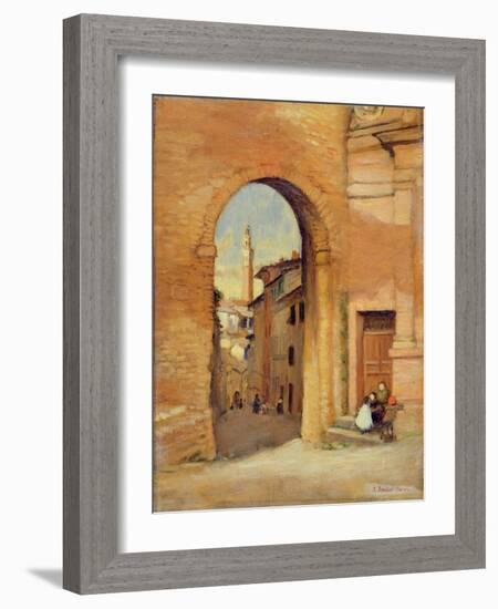 Gateway at Siena-Susan Isabel Dacre-Framed Giclee Print