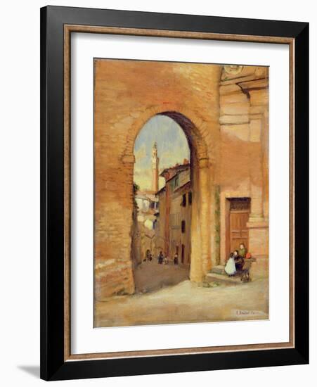 Gateway at Siena-Susan Isabel Dacre-Framed Giclee Print