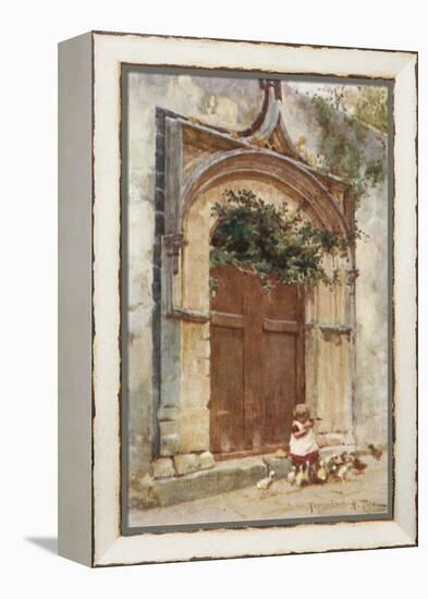 Gateway at Taormina-Alberto Pisa-Framed Premier Image Canvas