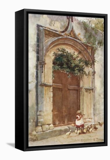 Gateway at Taormina-Alberto Pisa-Framed Premier Image Canvas