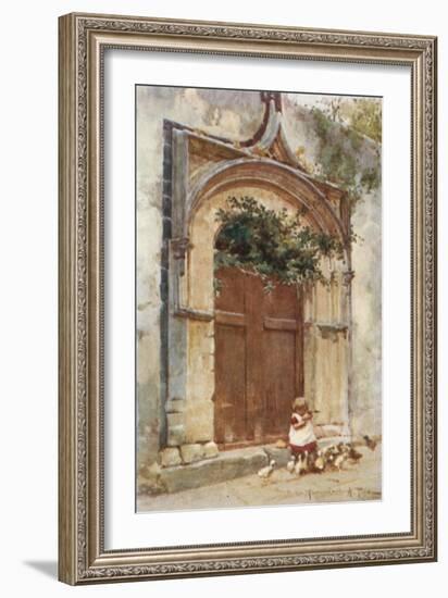 Gateway at Taormina-Alberto Pisa-Framed Giclee Print