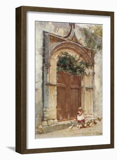 Gateway at Taormina-Alberto Pisa-Framed Giclee Print