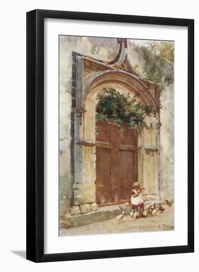 Gateway at Taormina-Alberto Pisa-Framed Giclee Print