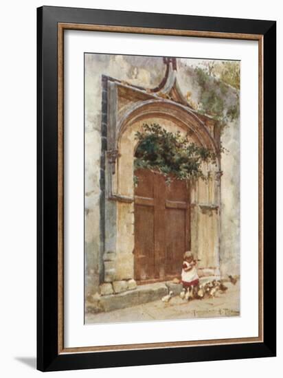 Gateway at Taormina-Alberto Pisa-Framed Giclee Print