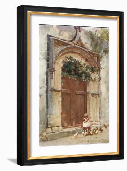 Gateway at Taormina-Alberto Pisa-Framed Giclee Print