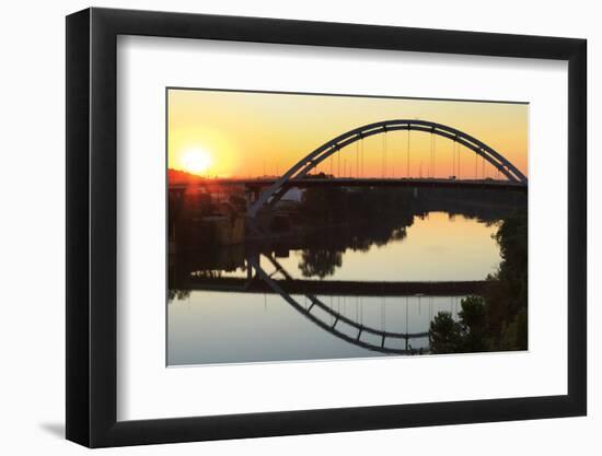 Gateway Bridge over the Cumberland River-Richard Cummins-Framed Photographic Print