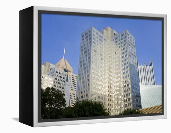 Gateway Center, Pittsburgh, Pennsylvania, United States of America, North America-Richard Cummins-Framed Premier Image Canvas
