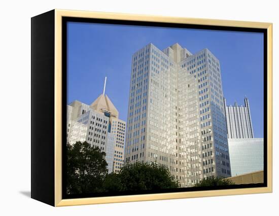Gateway Center, Pittsburgh, Pennsylvania, United States of America, North America-Richard Cummins-Framed Premier Image Canvas