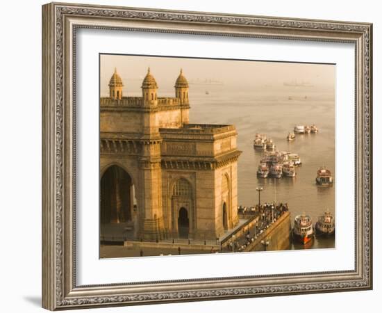 Gateway of India, Mumbai, India-Walter Bibikow-Framed Photographic Print