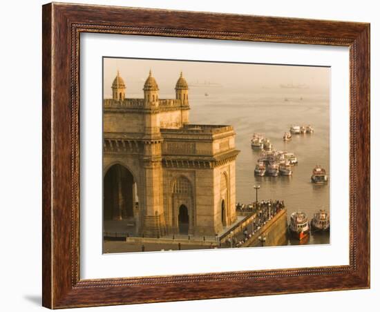 Gateway of India, Mumbai, India-Walter Bibikow-Framed Photographic Print