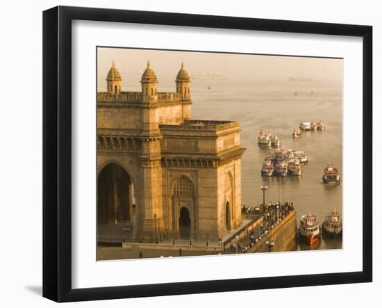 Gateway of India, Mumbai, India-Walter Bibikow-Framed Photographic Print