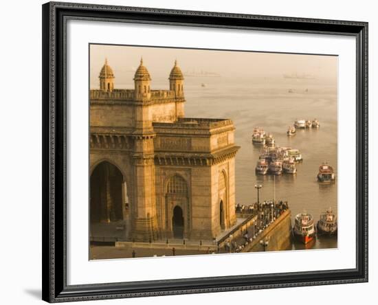 Gateway of India, Mumbai, India-Walter Bibikow-Framed Photographic Print
