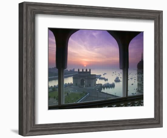 Gateway of India, Mumbai, India-Walter Bibikow-Framed Photographic Print