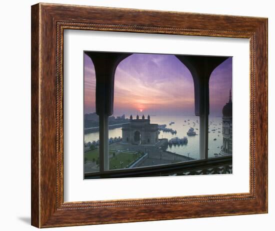 Gateway of India, Mumbai, India-Walter Bibikow-Framed Photographic Print