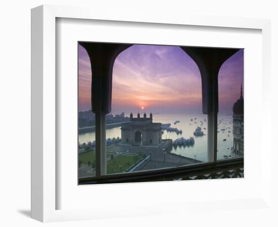 Gateway of India, Mumbai, India-Walter Bibikow-Framed Photographic Print